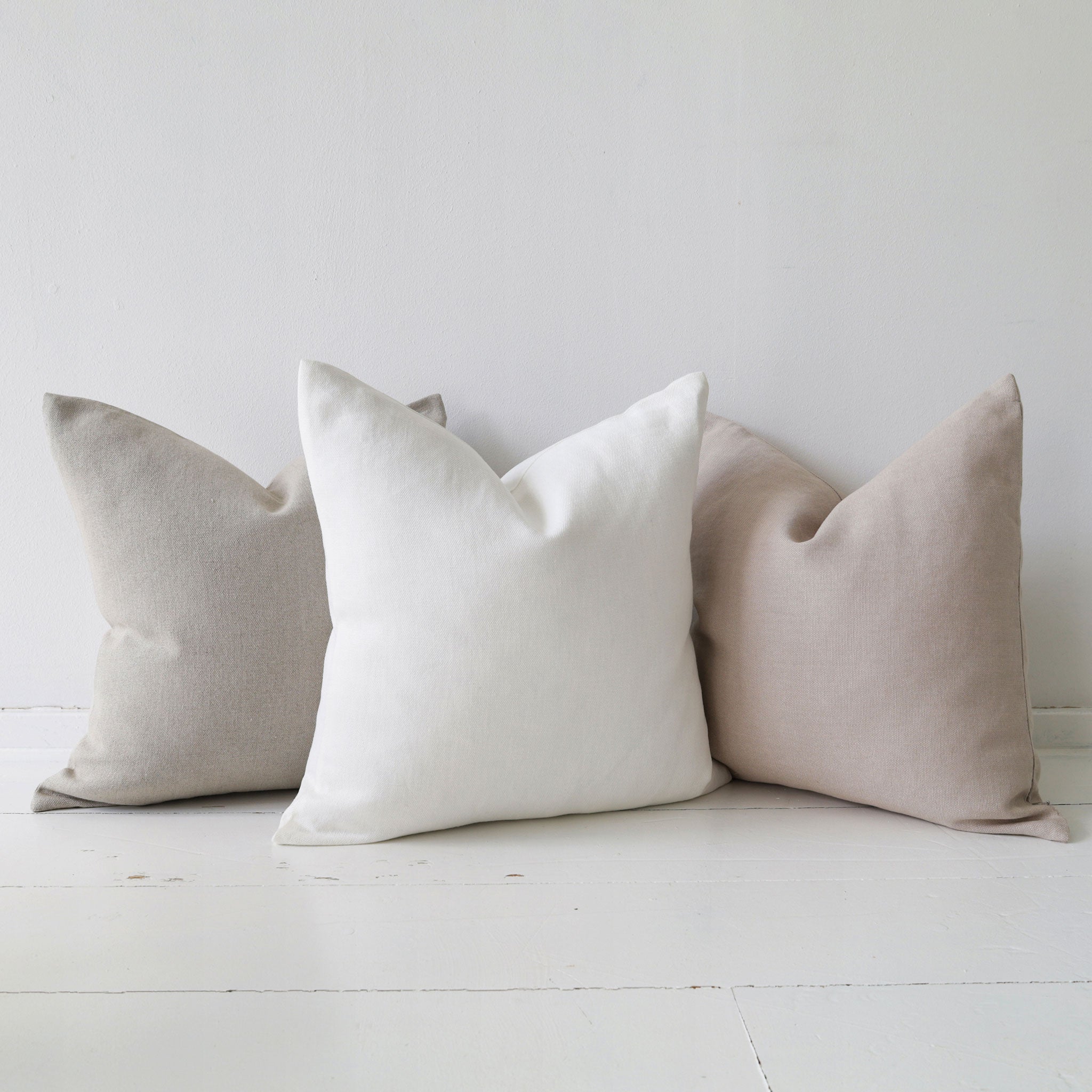 Heavy linen pillow cover