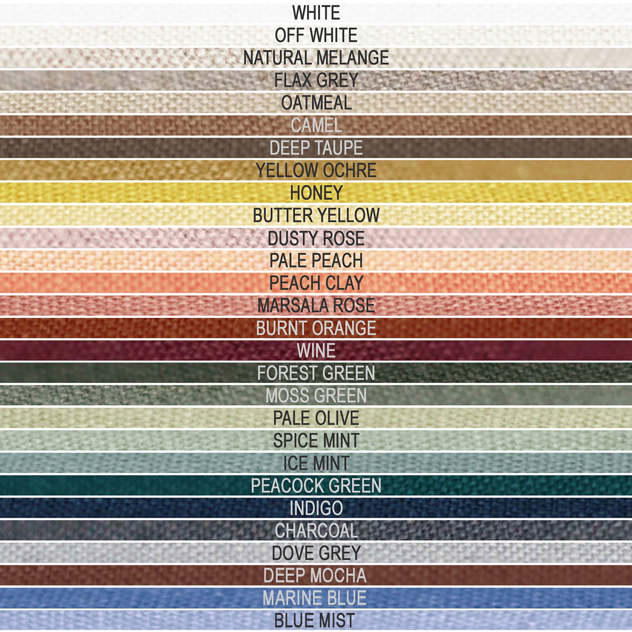 Color block curtain with rod pocket - Custom color