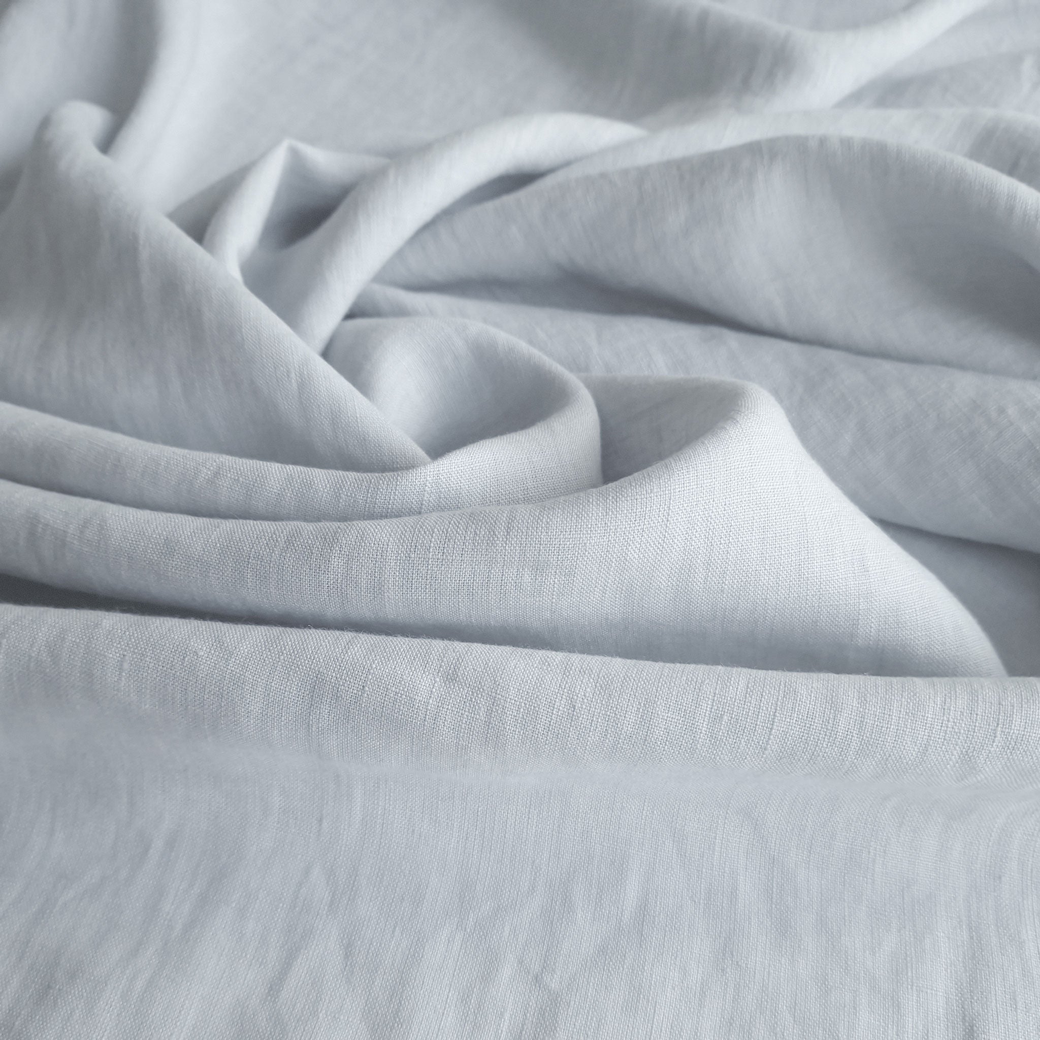 Linen fabric Dove grey