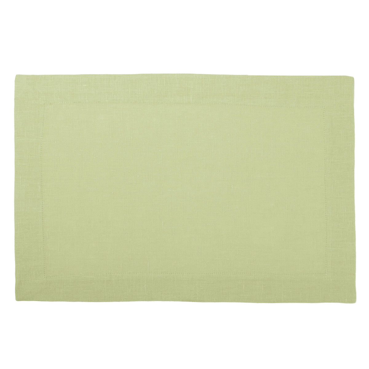 Linen placemat Pale olive