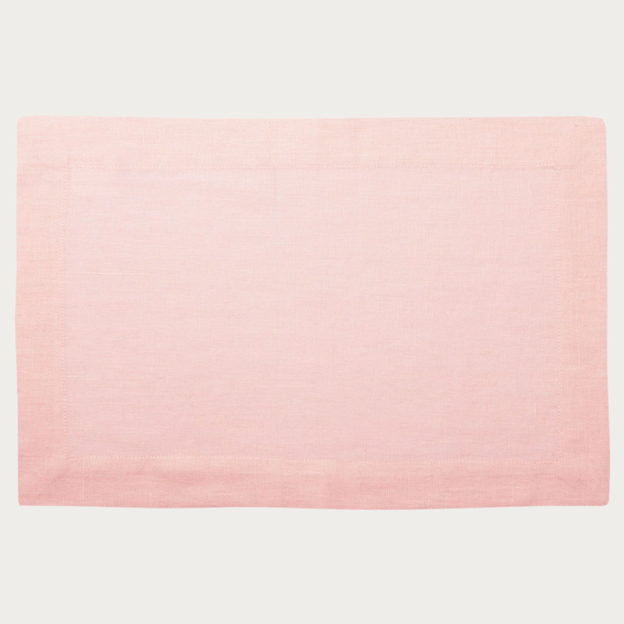 Linen placemat Pale peach
