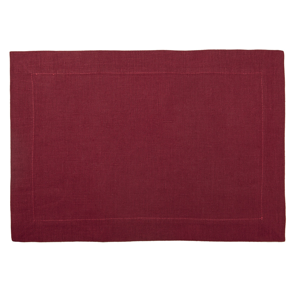 Linen placemat Wine
