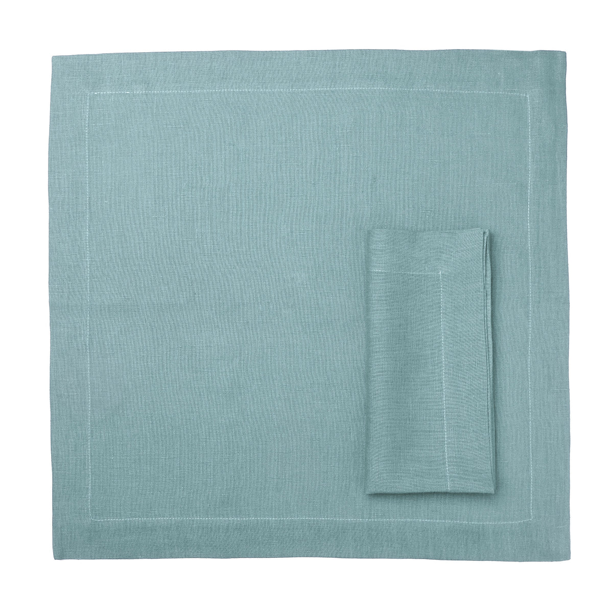 Linen table napkin Ice mint