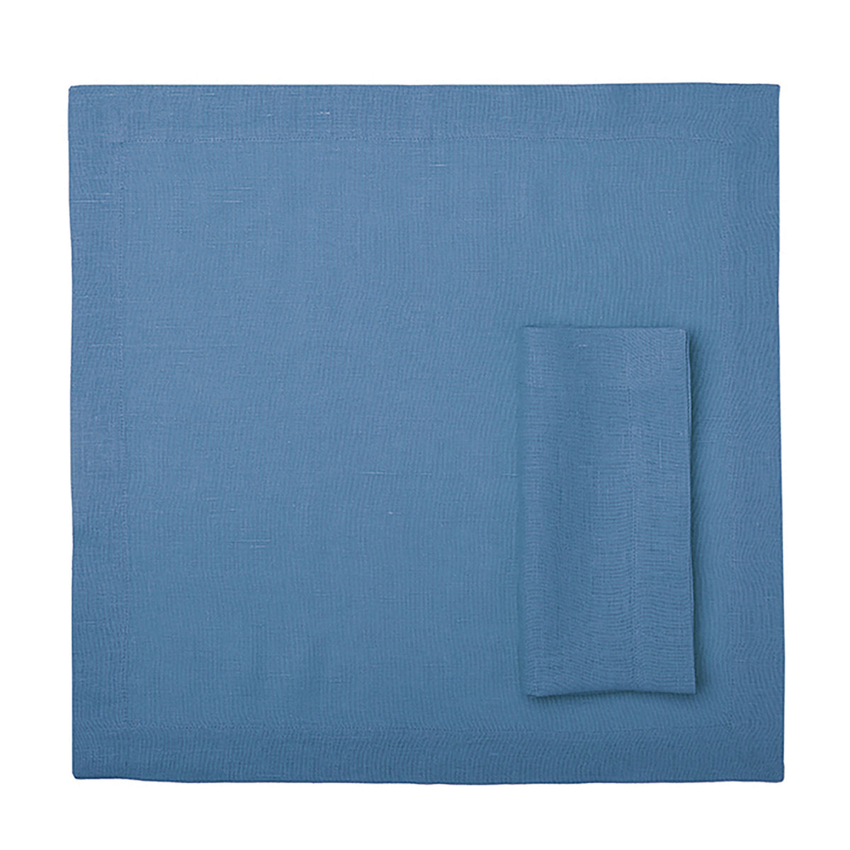 Linen table napkin Marine blue