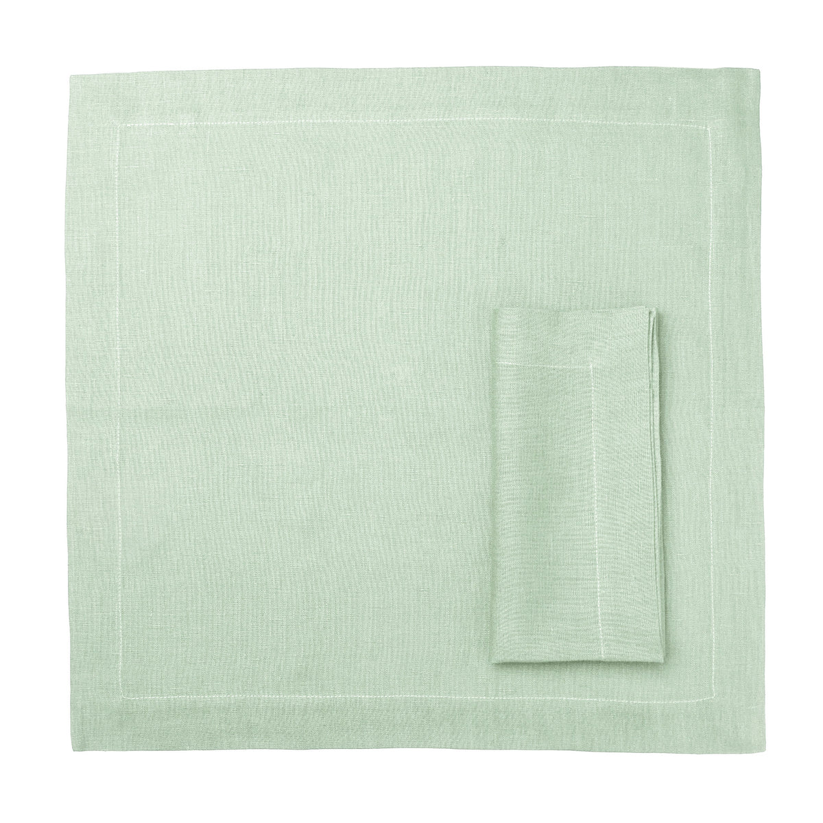 Linen table napkin Spice mint