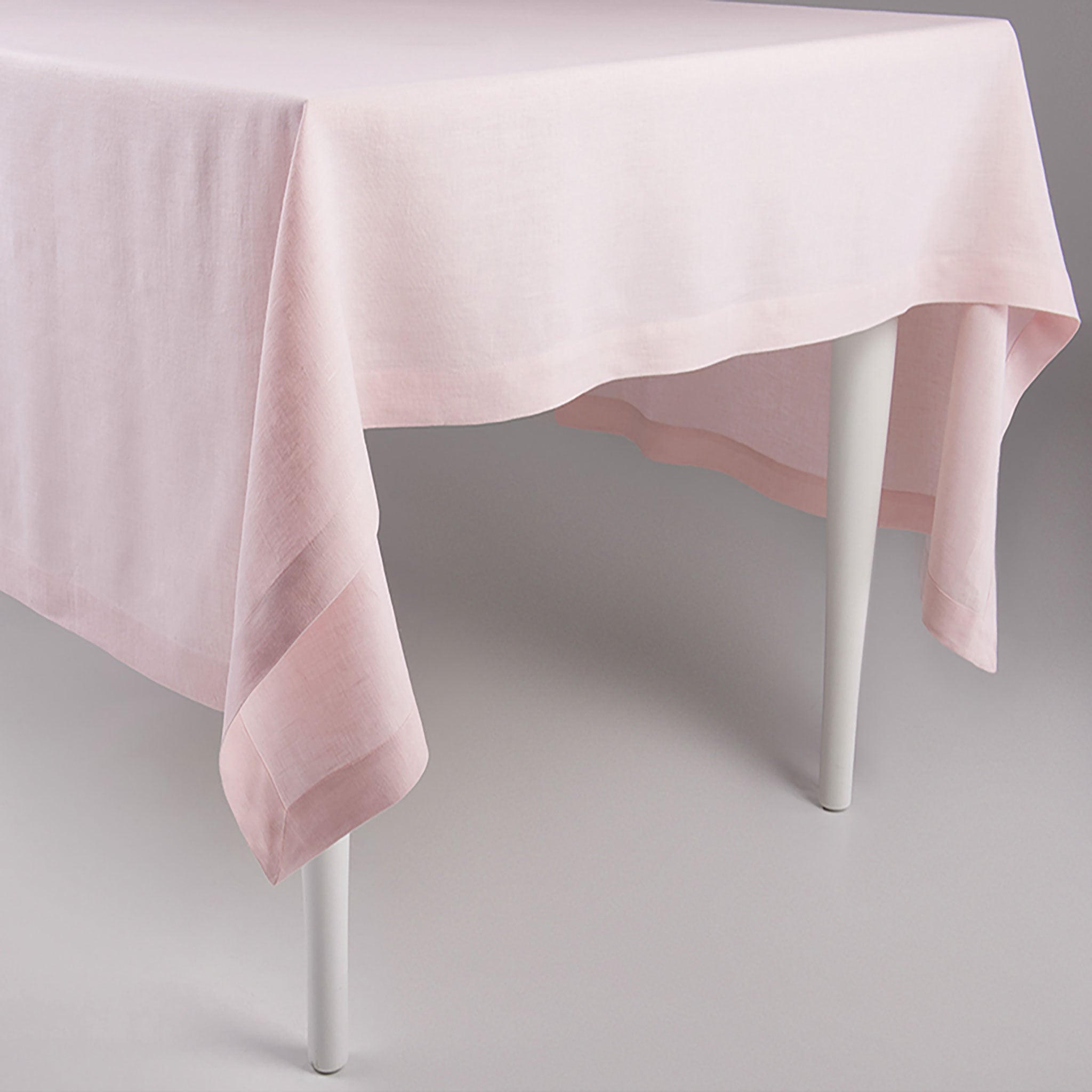 Linen tablecloth Dusty rose