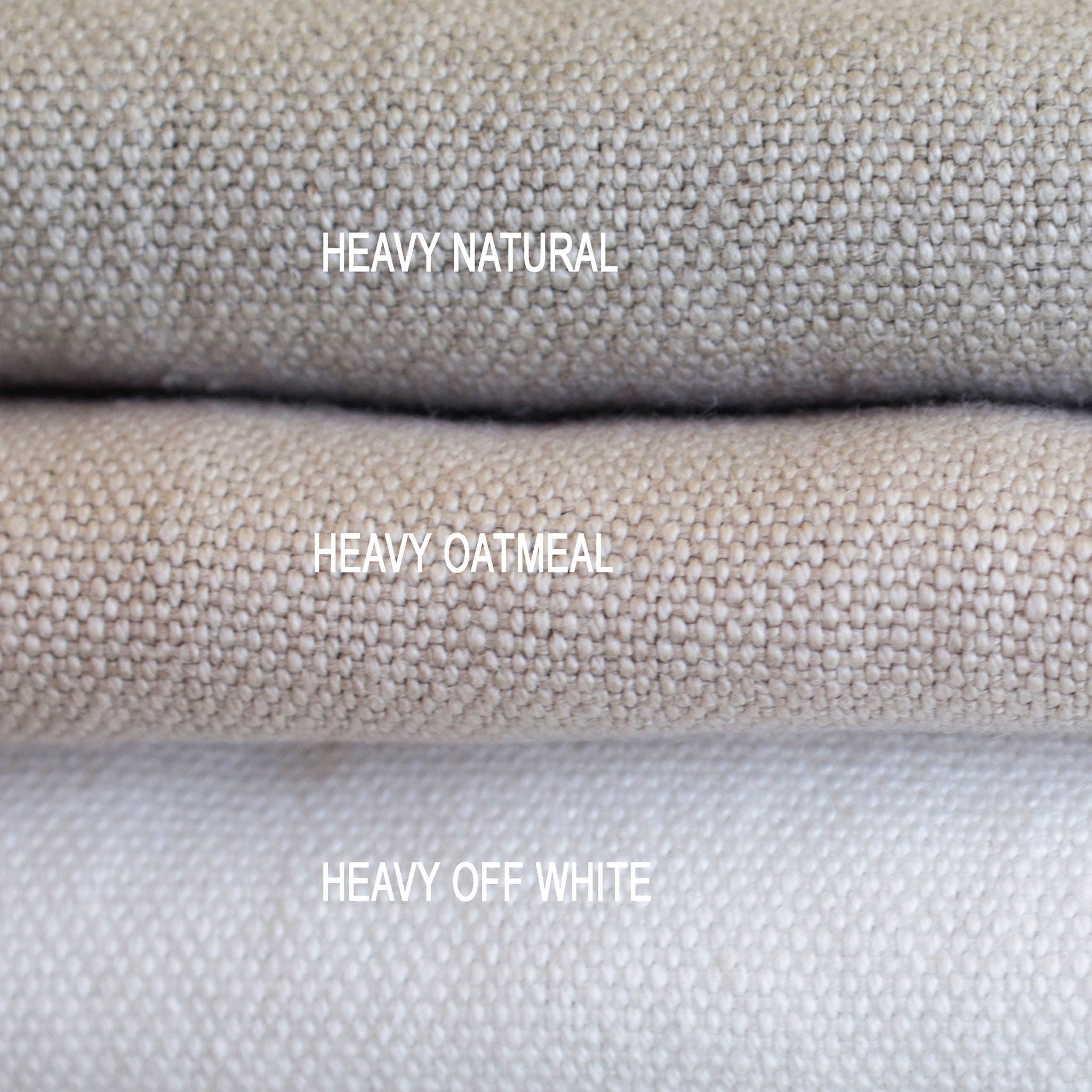 Heavy linen pencil pleat curtain panel