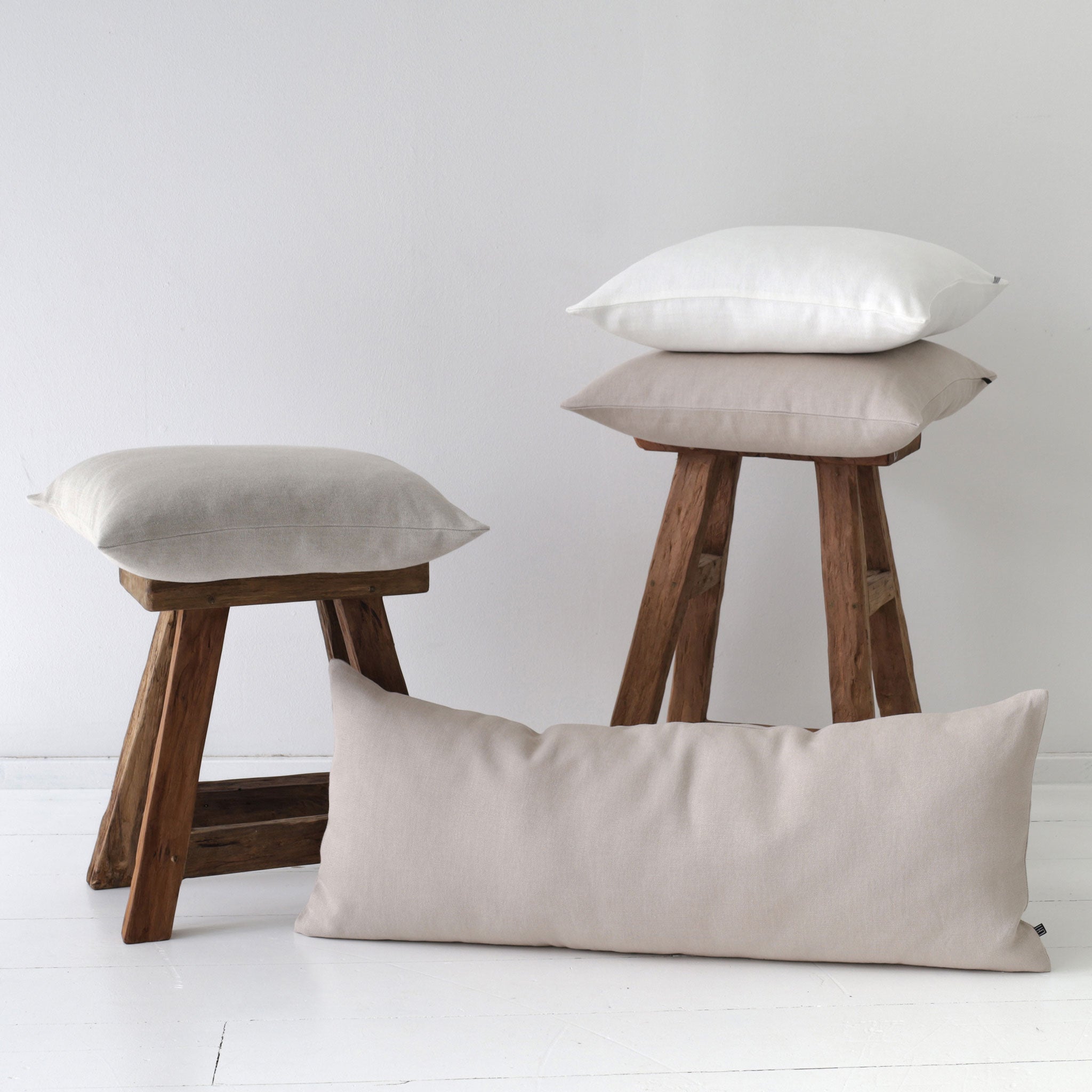 Heavy linen pillow cover