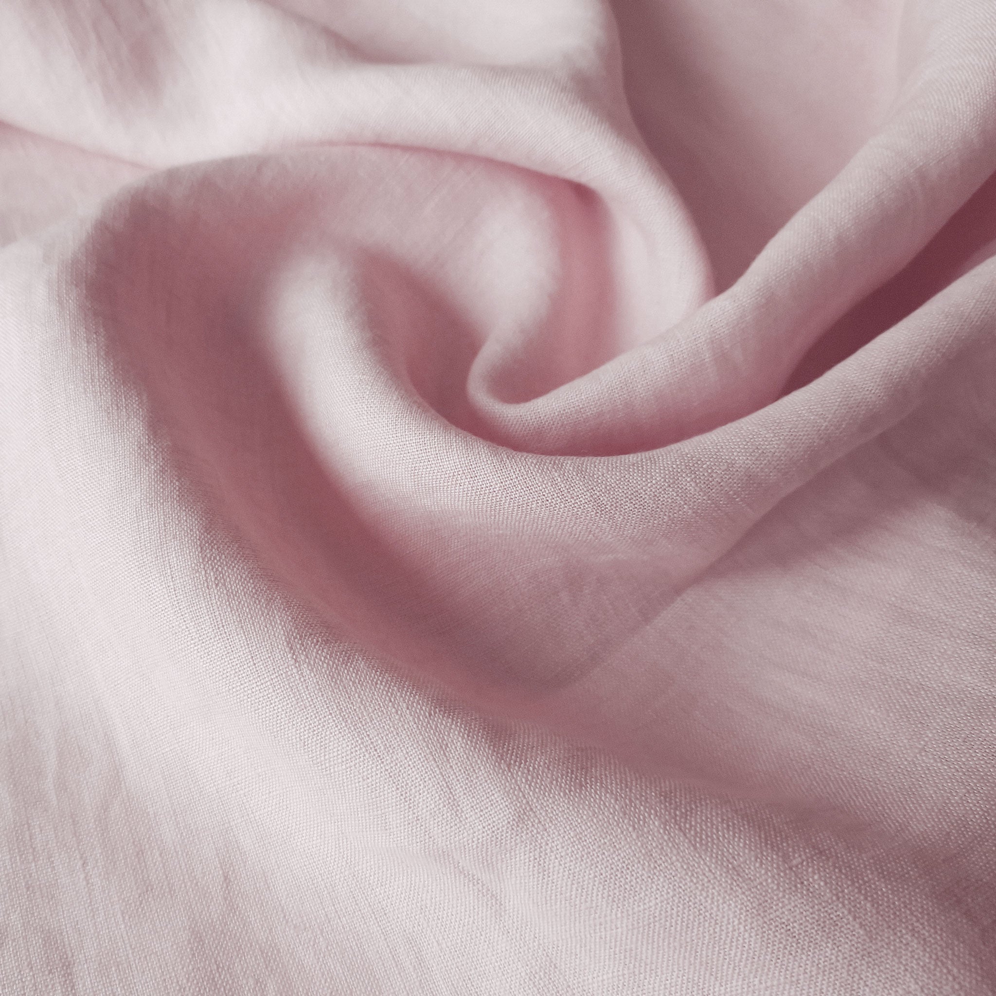 Linen fabric Dusty rose