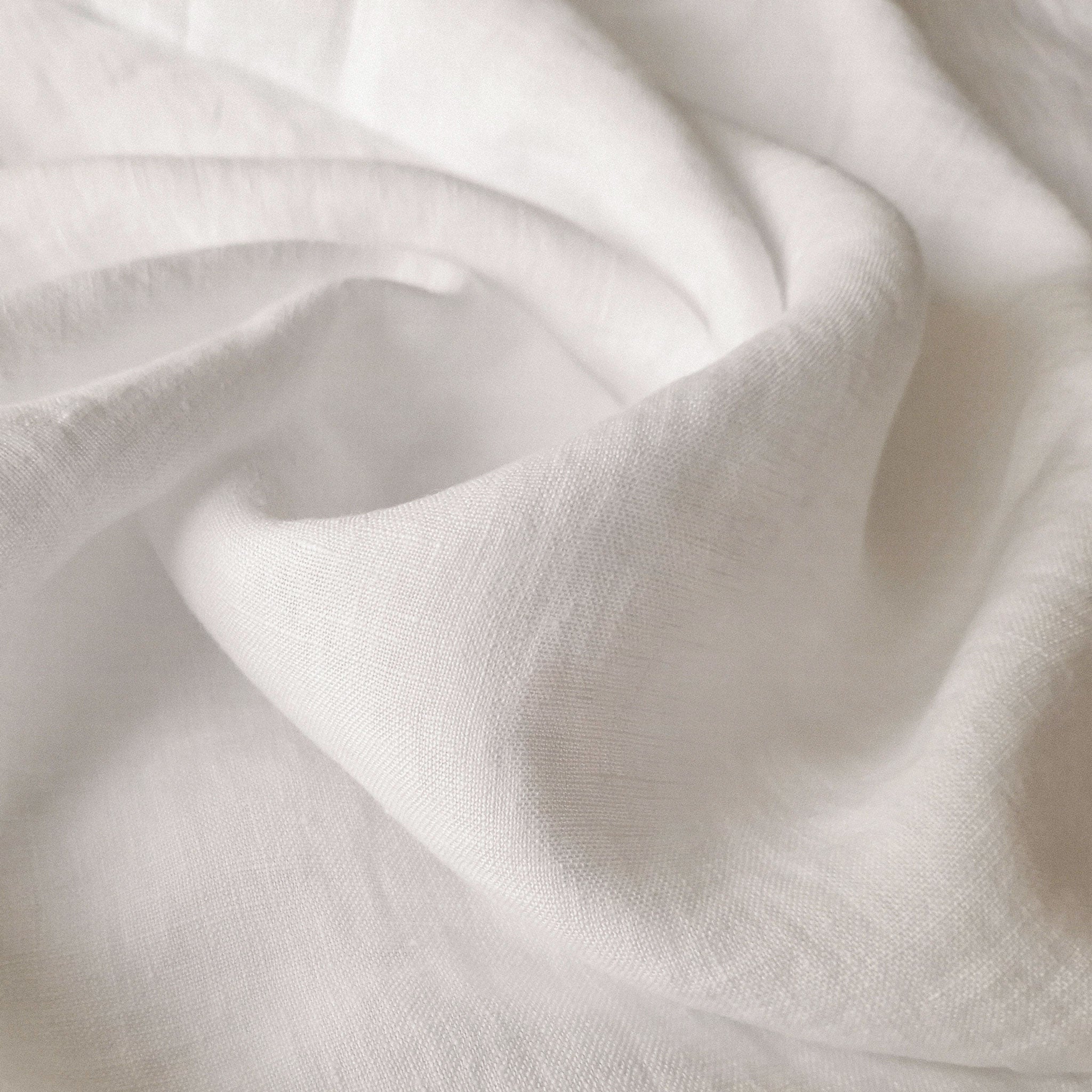 Linen fabric Off white