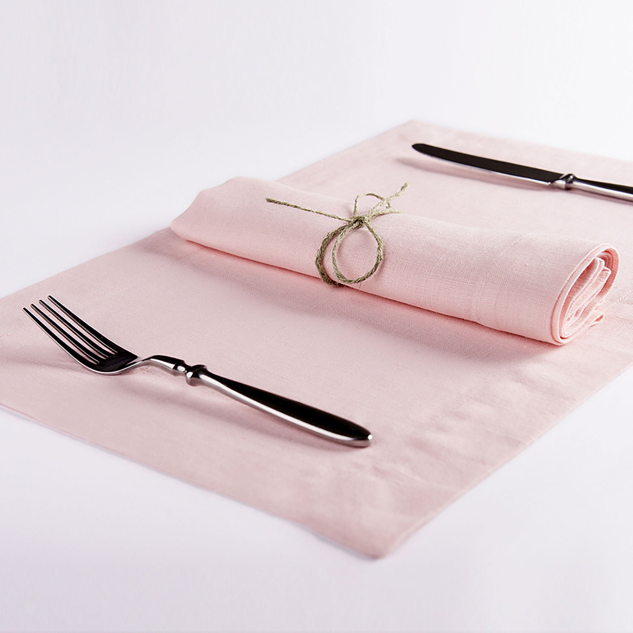 Linen placemat Dusty rose