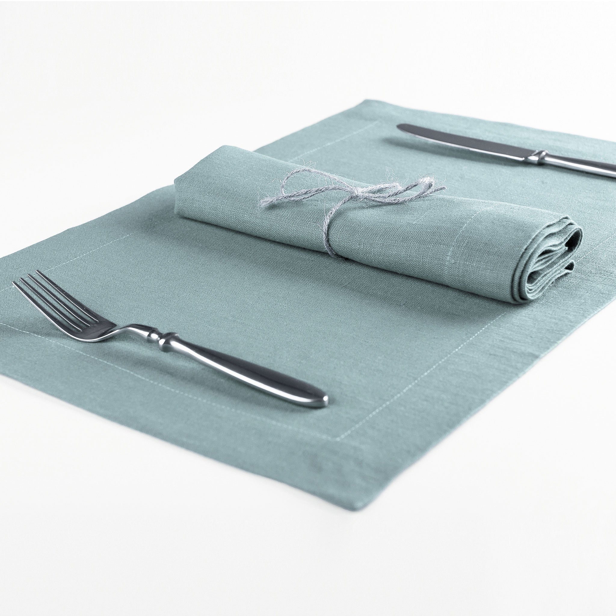 Linen placemat Ice mint