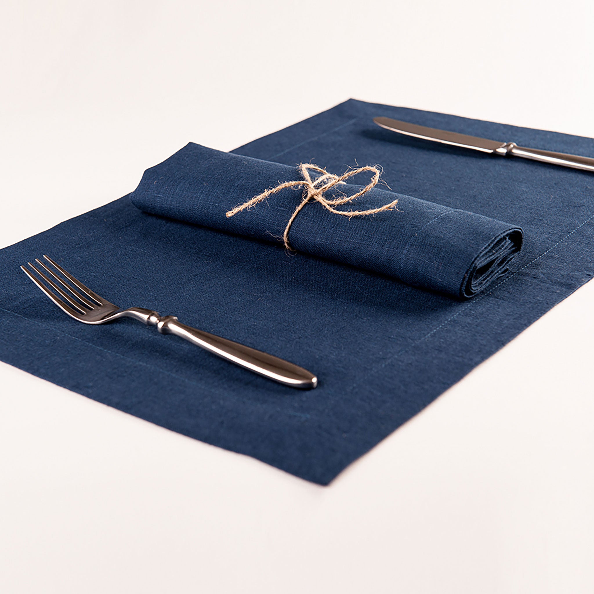 Linen placemat Indigo