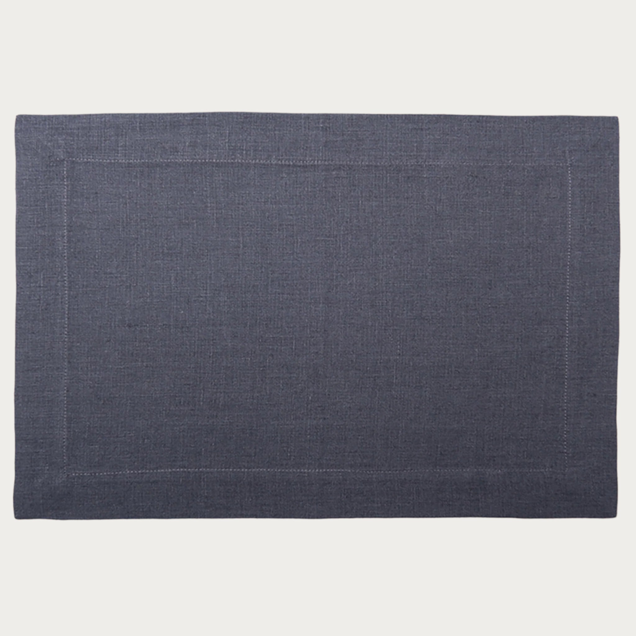 Linen placemat Charcoal