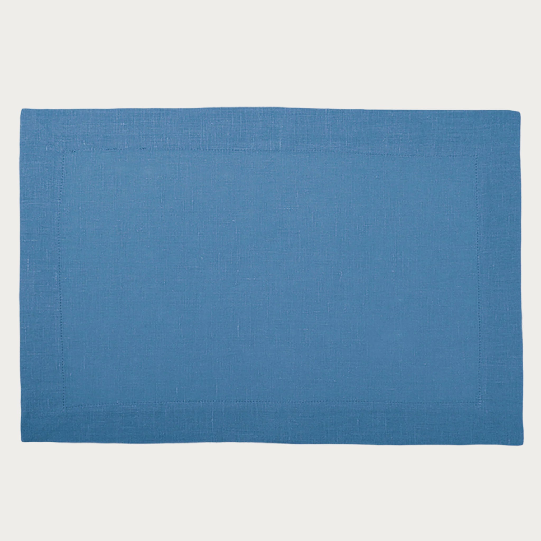 Linen placemat Marine blue