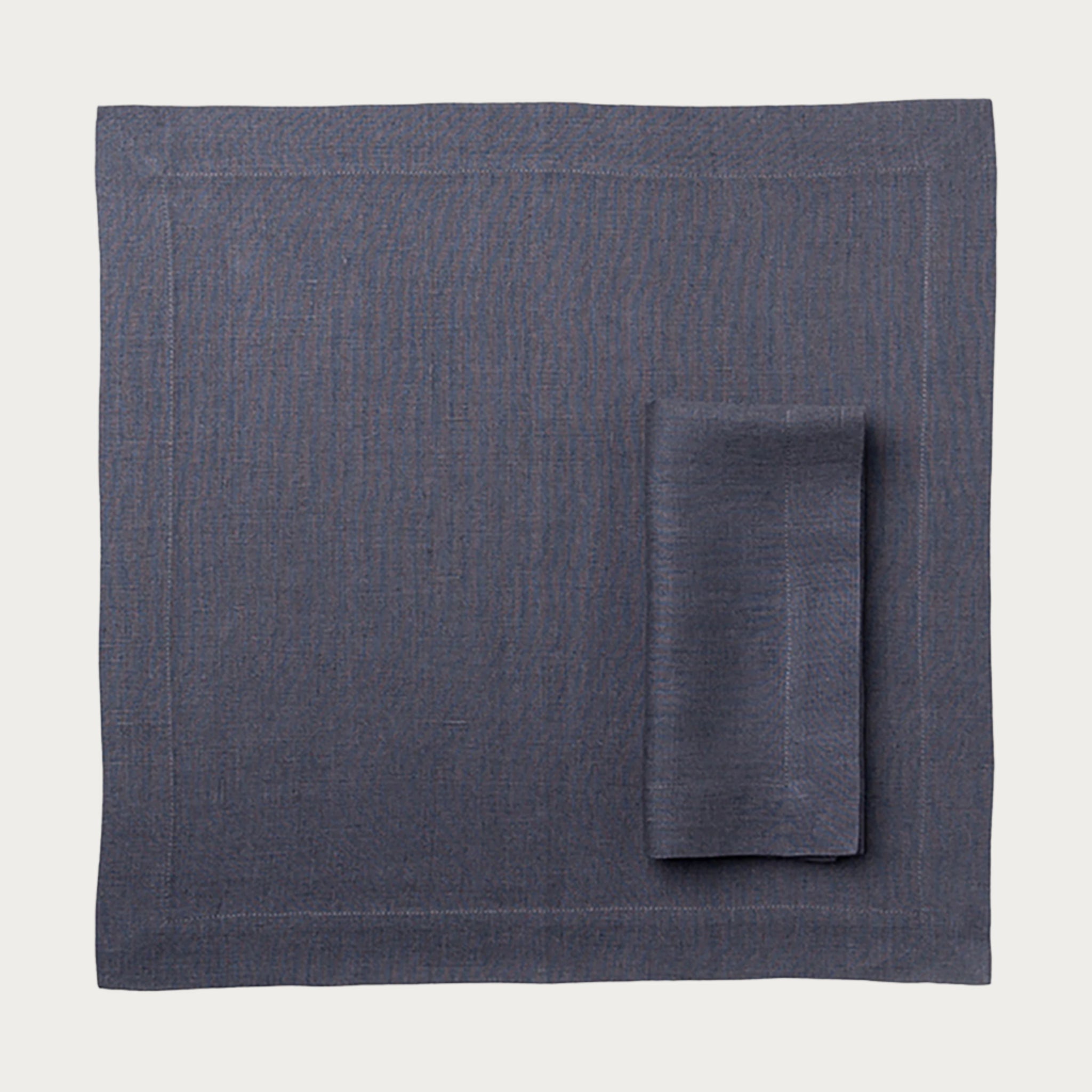 Linen table napkin Charcoal