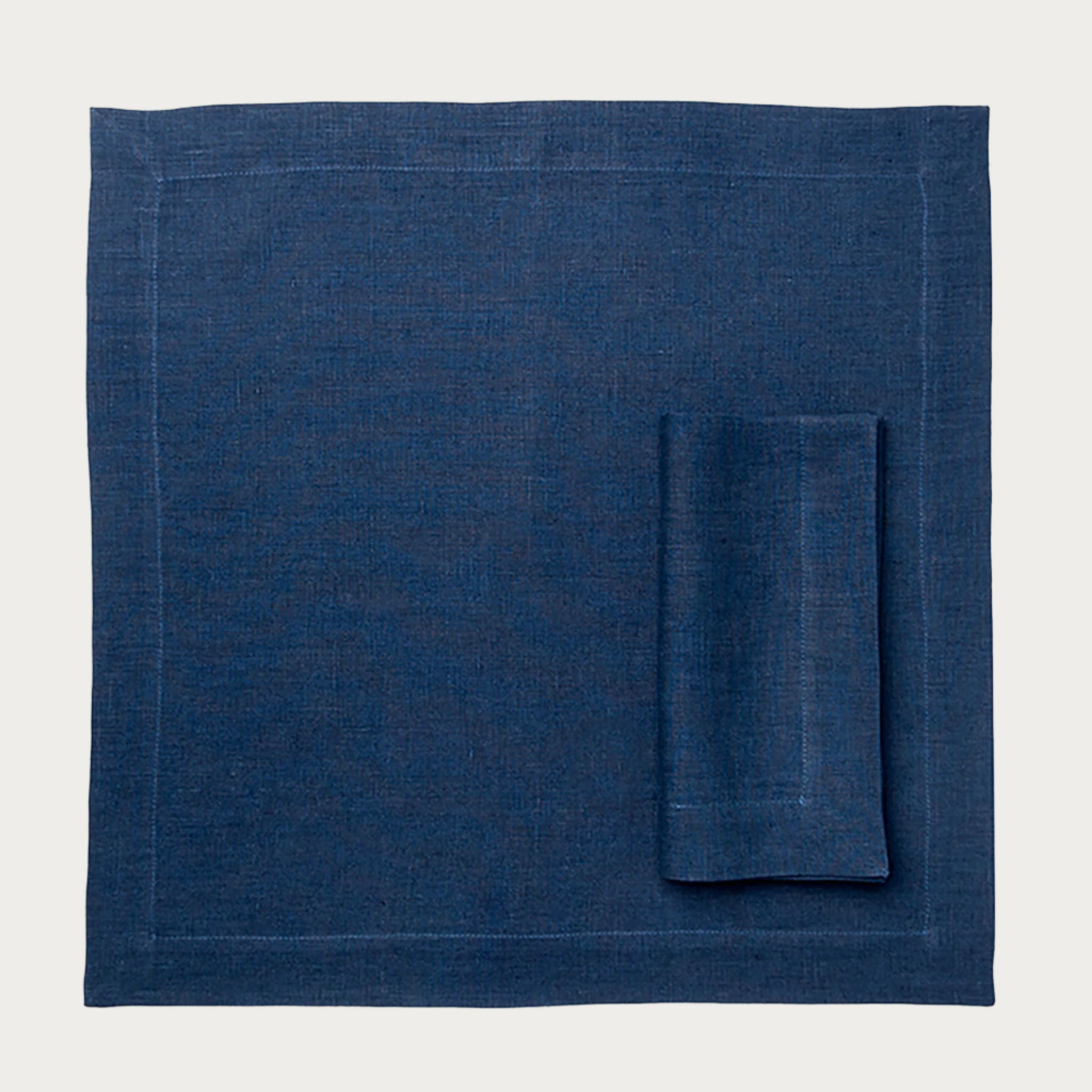 Linen table napkin Indigo