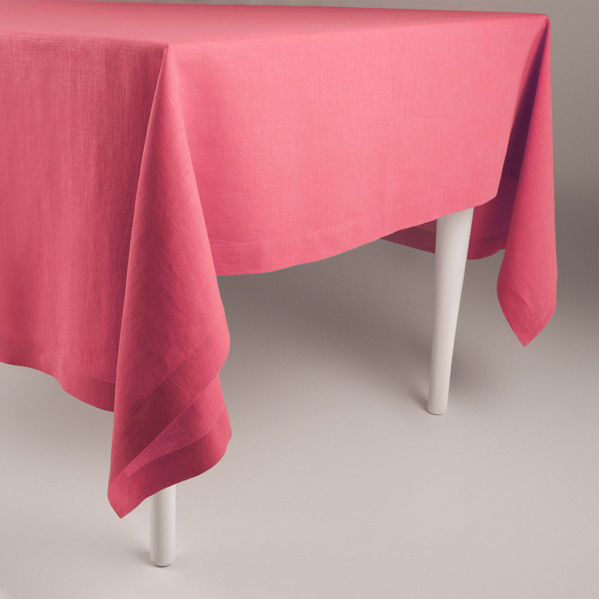 Linen tablecloth Pink lemonade