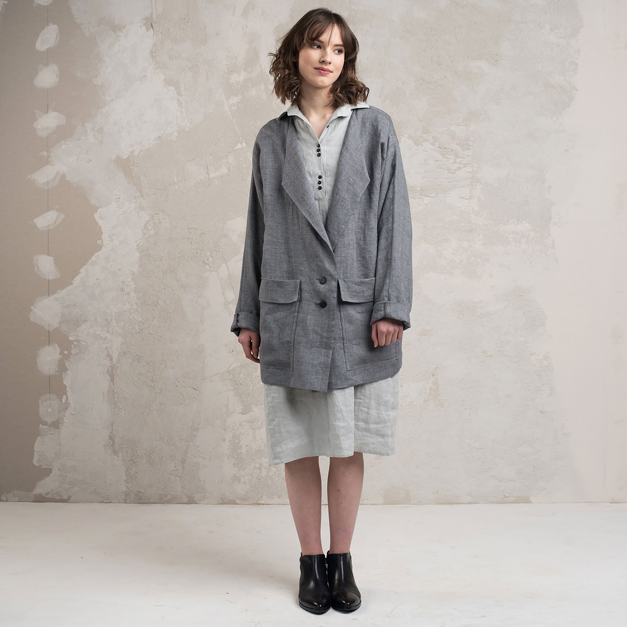 Everyday linen dress