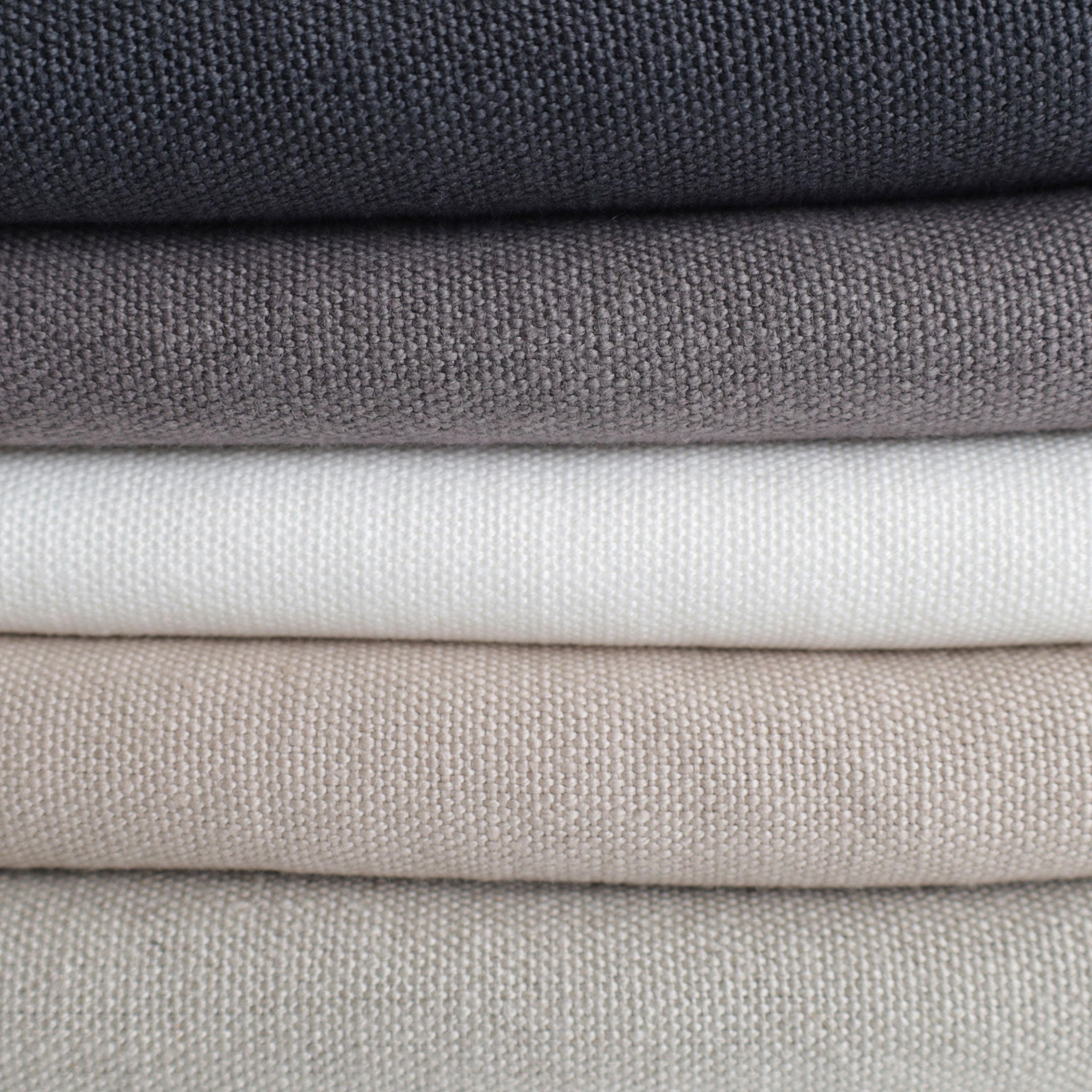 Heavy Linen Curtain with Tape - Oatmeal