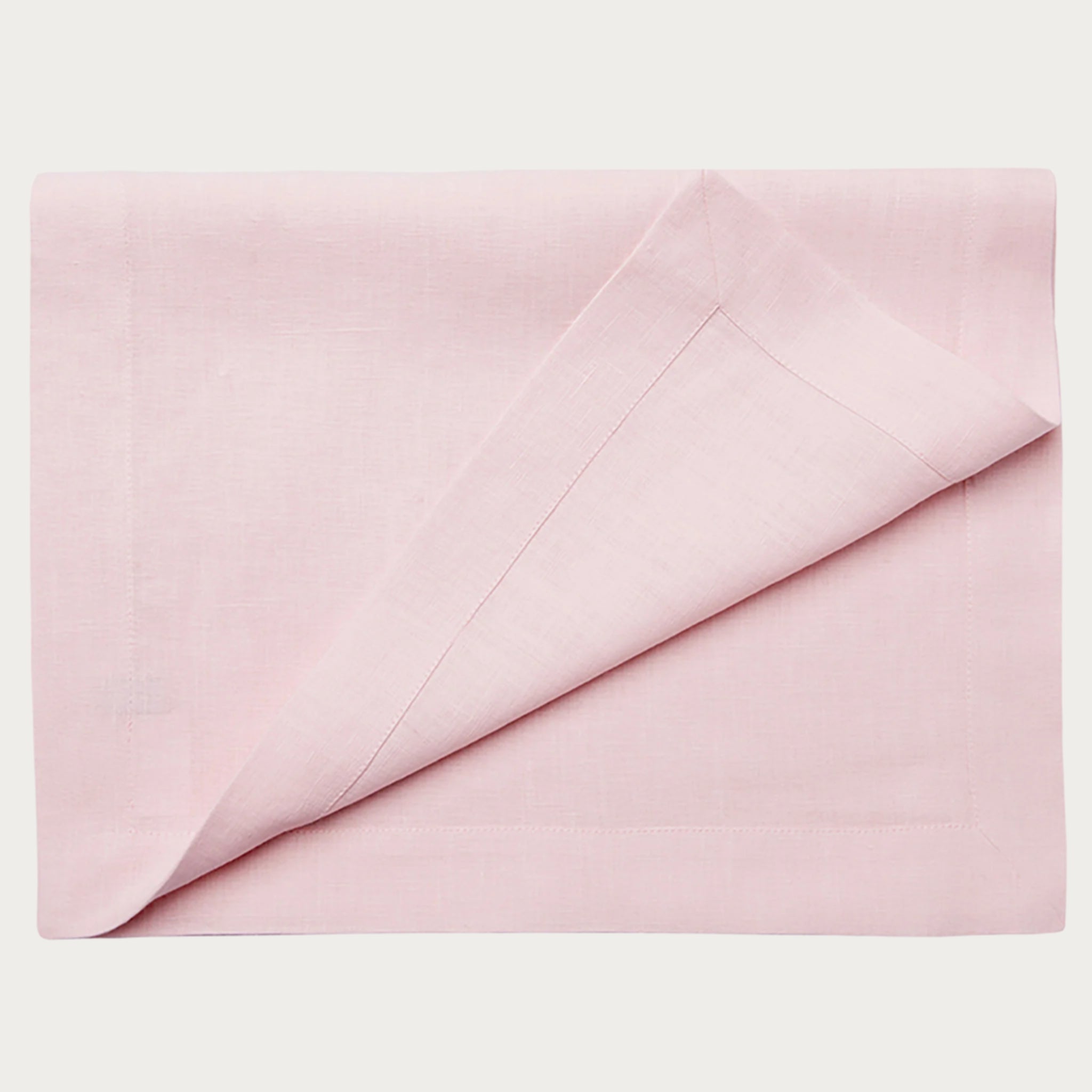 Linen table runner Dusty rose