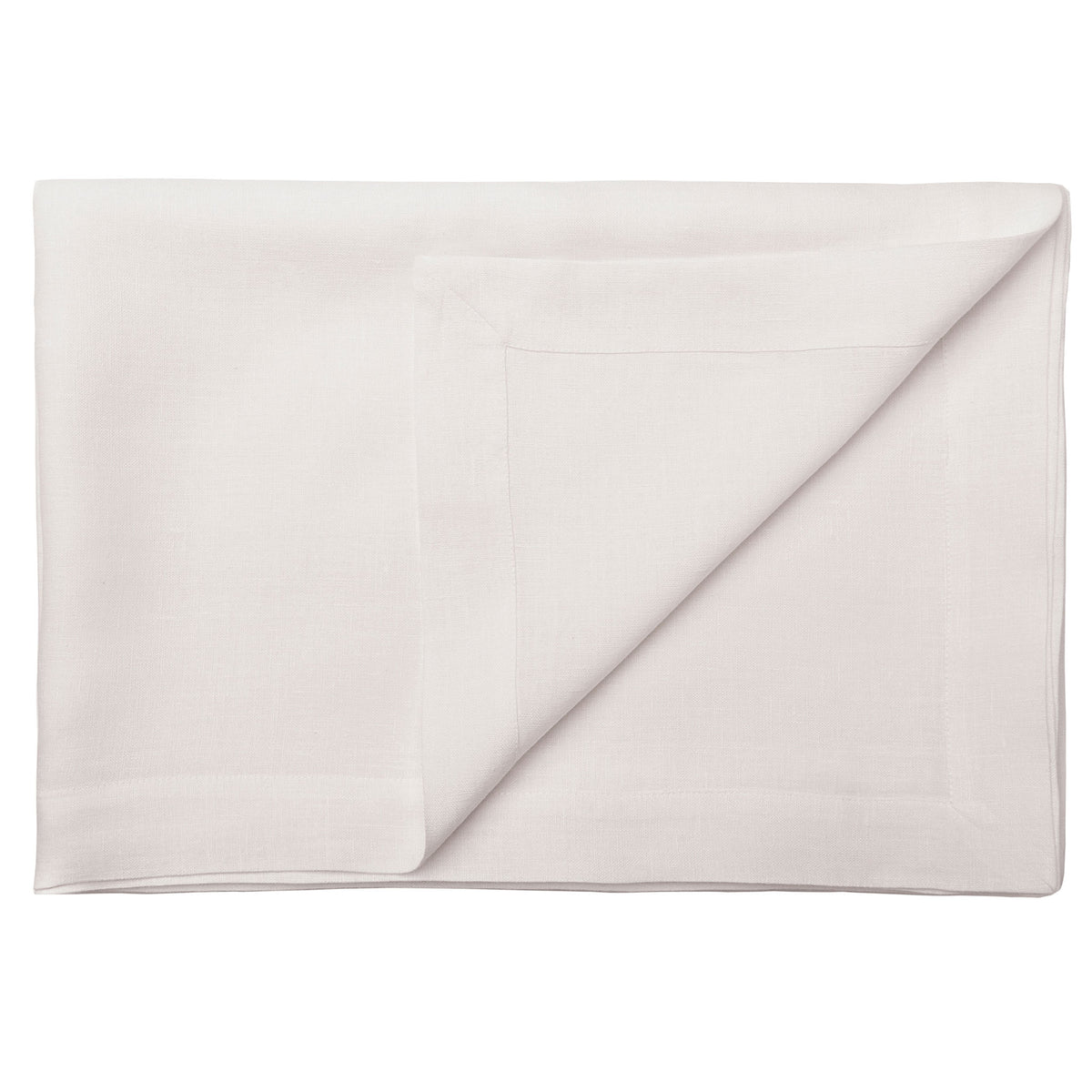 Linen tablecloth Cloud white